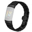 Fitbit Charge 6 / 5 EIDERWOOD Metal Urrem - Sort