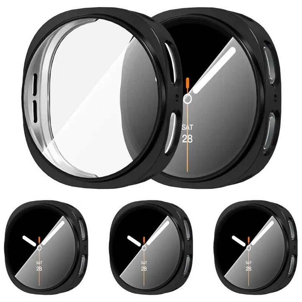 Samsung Galaxy Watch 8 / 9 (40mm) EIDERWOOD Rustfri Stål Urrem m. Plast Cover - Sort
