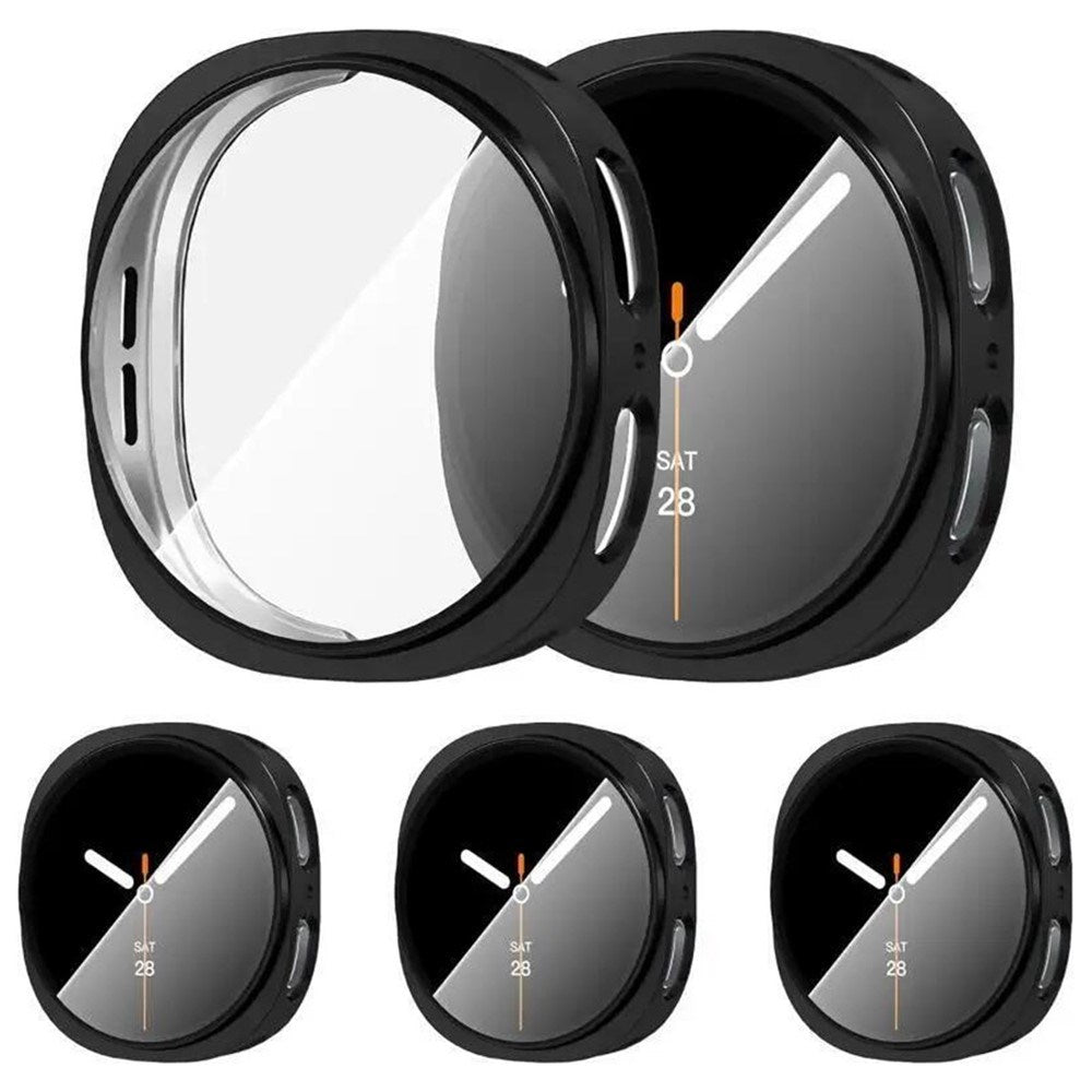 Samsung Galaxy Watch 8 / 9 (40mm) EIDERWOOD Rustfri Stål Urrem m. Plast Cover - Sølv