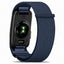 Garmin CIRQA Smart Band EIDERWOOD Nylon Rem - Str. S-M - Blå