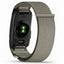 Garmin CIRQA Smart Band EIDERWOOD Nylon Rem - Str. S-M - Grå