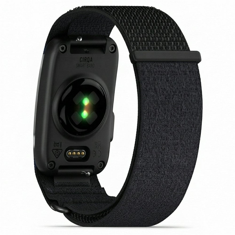Garmin CIRQA Smart Band EIDERWOOD Nylon Rem - Str. S-M - Sort