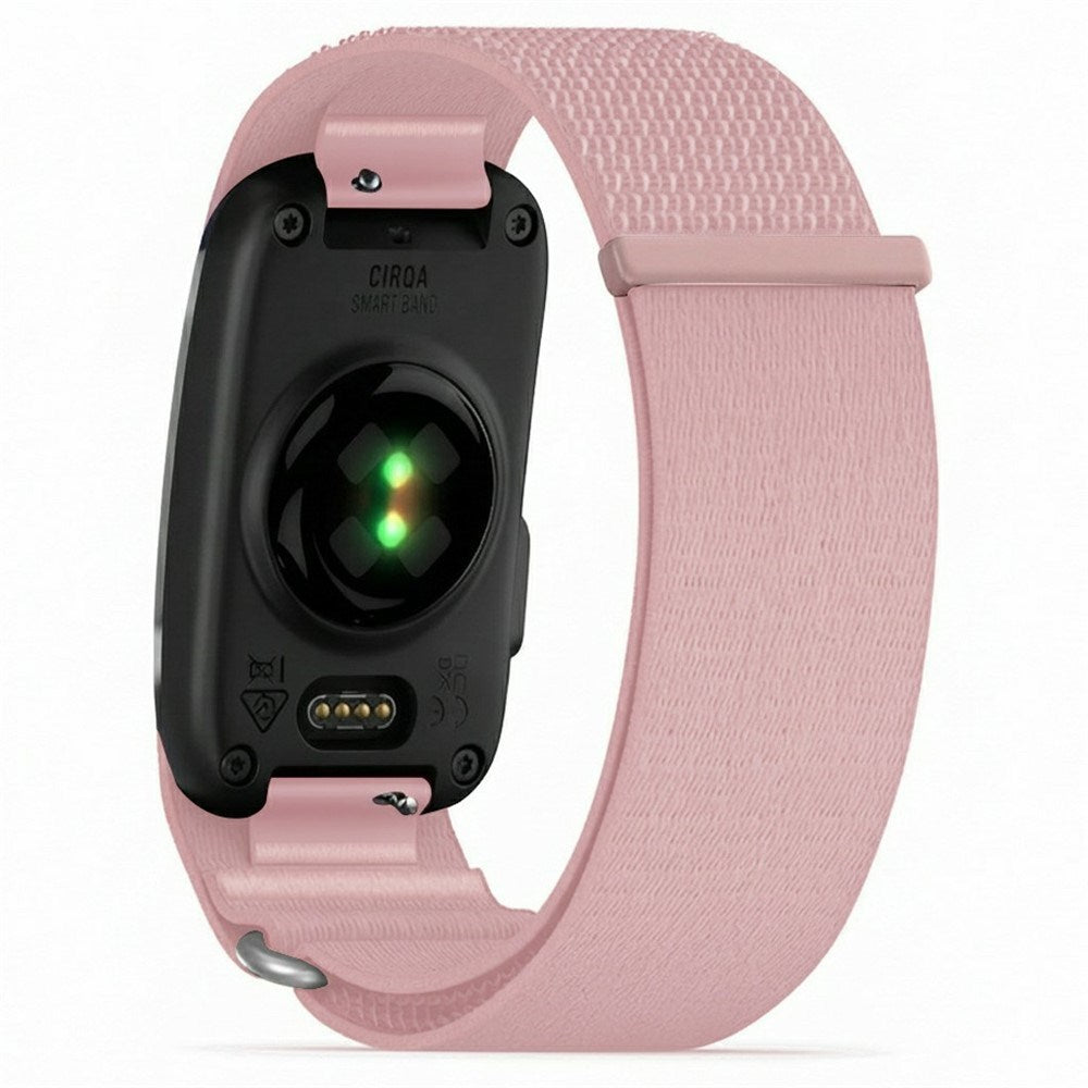 Garmin CIRQA Smart Band EIDERWOOD Nylon Rem - Str. S-M - Lyserød