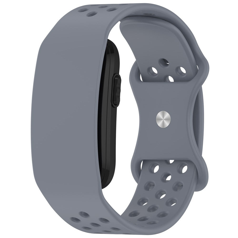 Garmin CIRQA Smart Band EIDERWOOD Silikone Rem m. Ventilationshuller - Blågrå