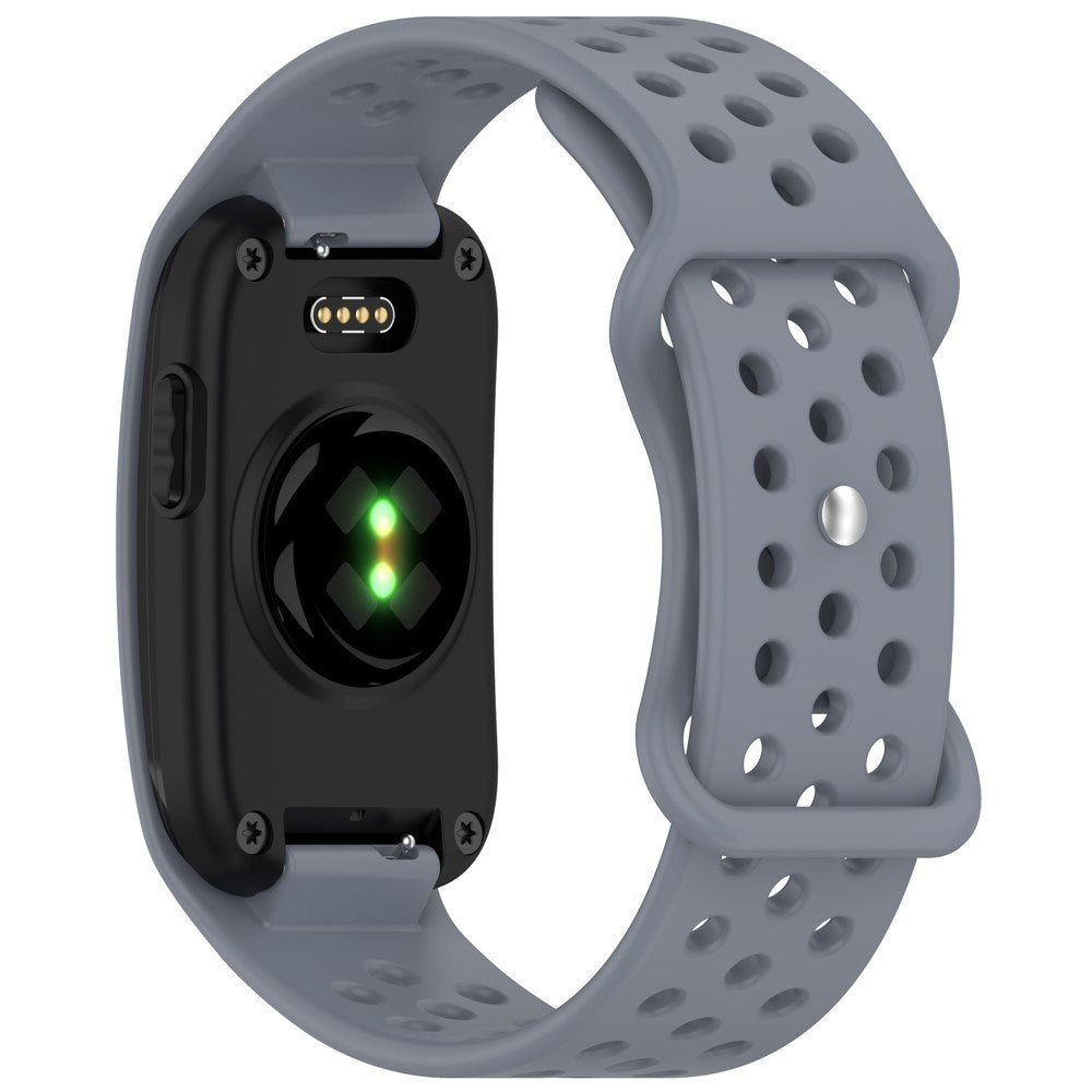 Garmin CIRQA Smart Band EIDERWOOD Silikone Rem m. Ventilationshuller - Blågrå