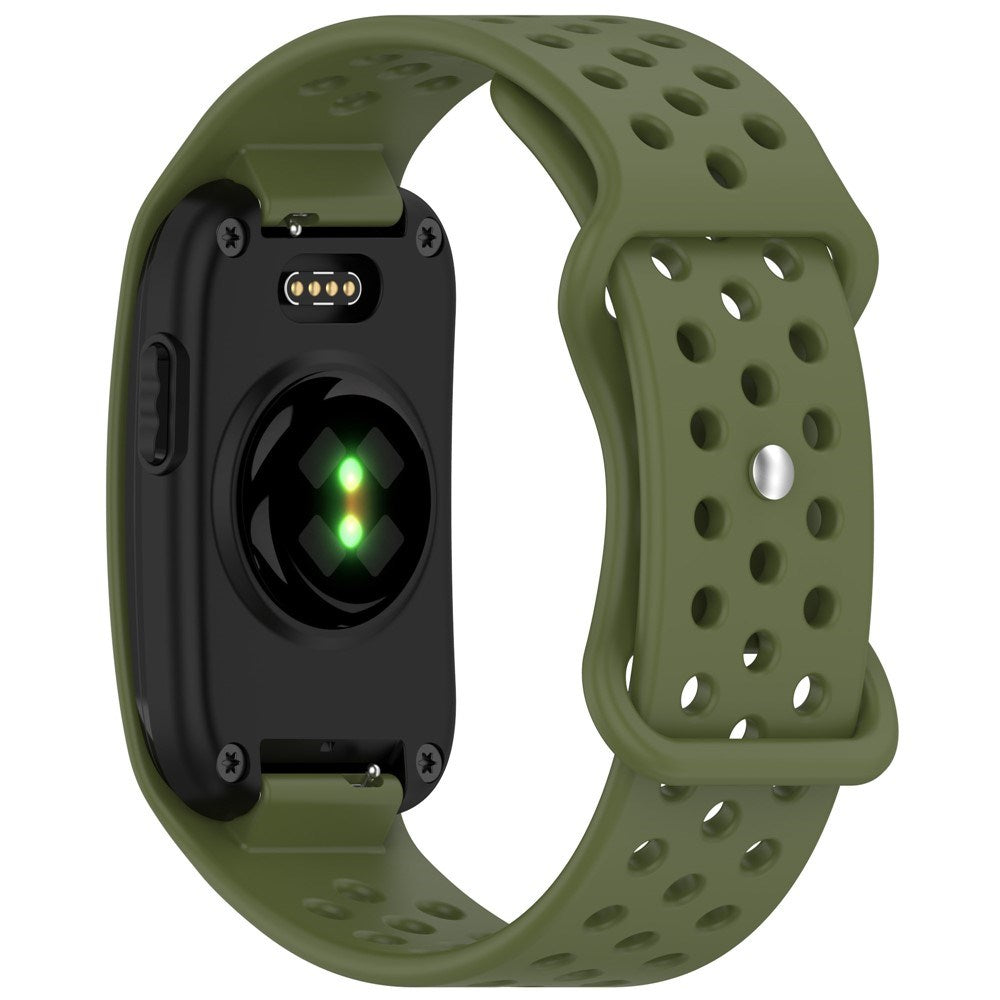 Garmin CIRQA Smart Band EIDERWOOD Silikone Rem m. Ventilationshuller - Grøn