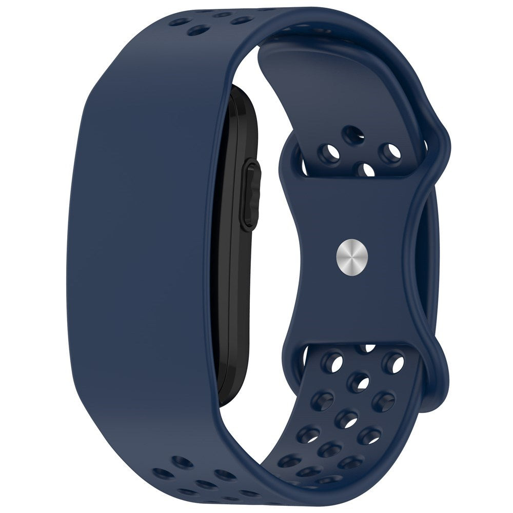 Garmin CIRQA Smart Band EIDERWOOD Silikone Rem m. Ventilationshuller - Mørkeblå