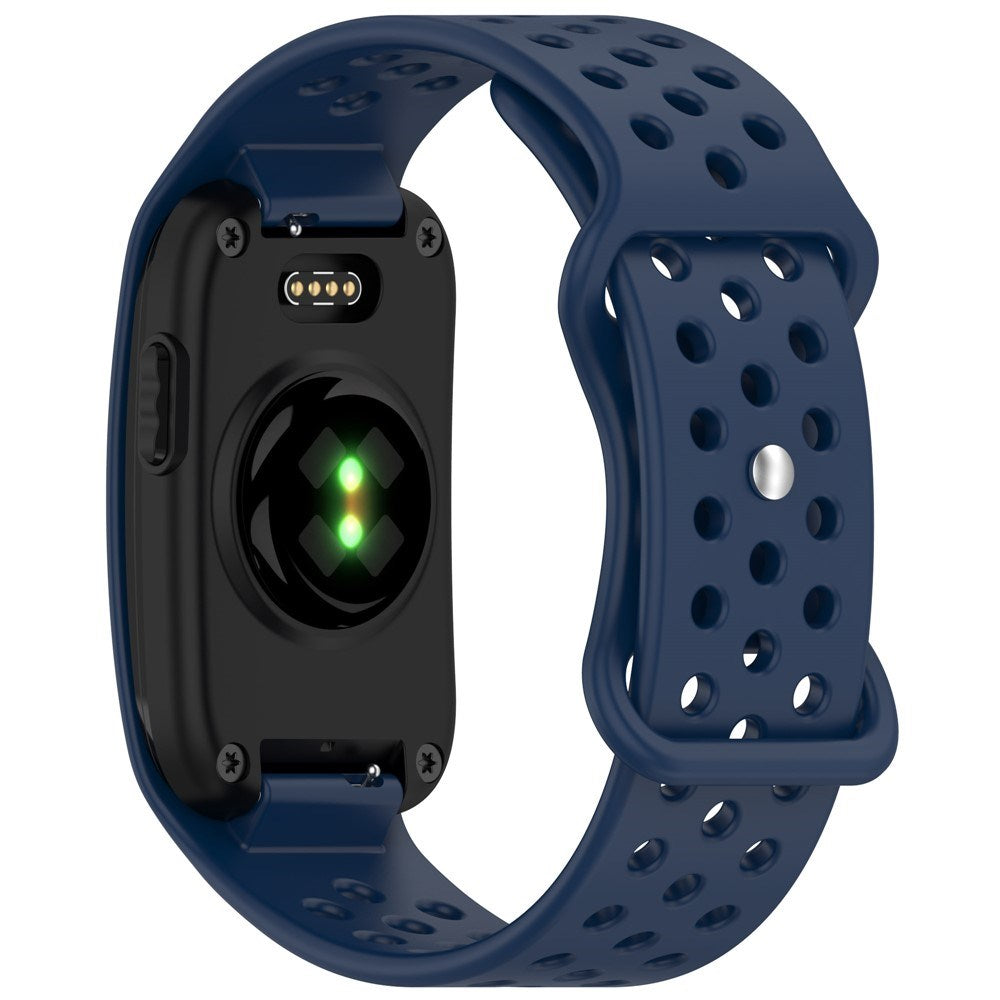Garmin CIRQA Smart Band EIDERWOOD Silikone Rem m. Ventilationshuller - Mørkeblå