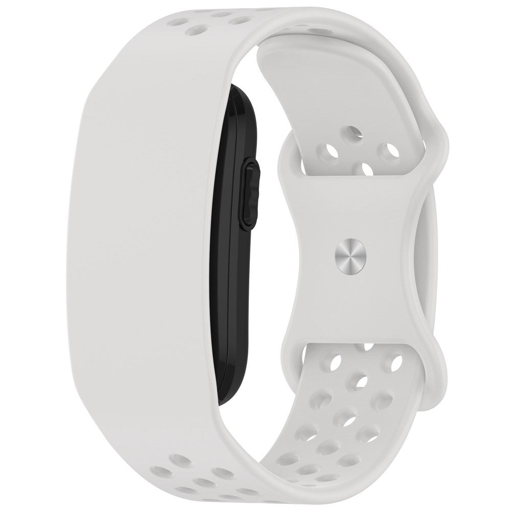 Garmin CIRQA Smart Band EIDERWOOD Silikone Rem m. Ventilationshuller - Gråhvid