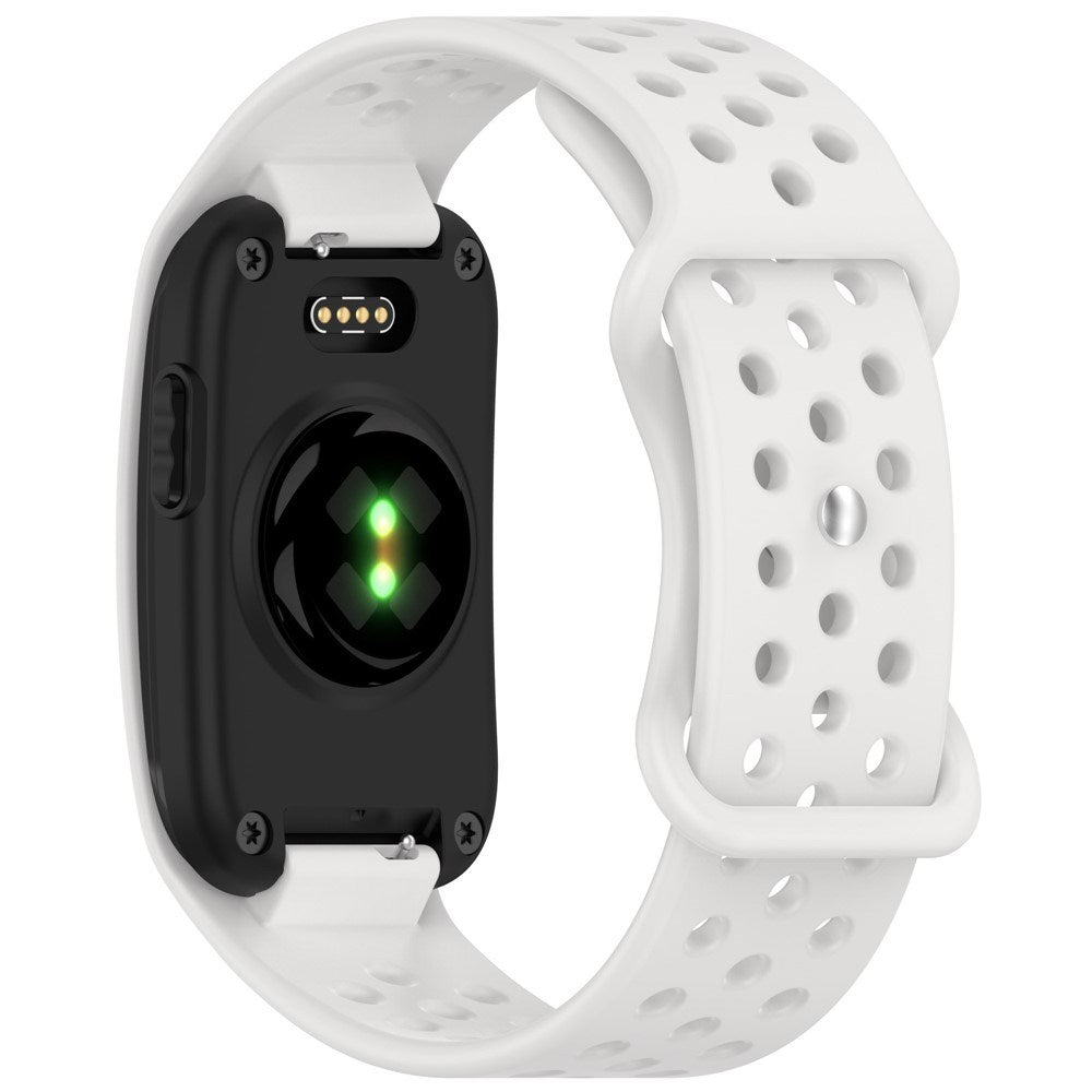 Garmin CIRQA Smart Band EIDERWOOD Silikone Rem m. Ventilationshuller - Gråhvid