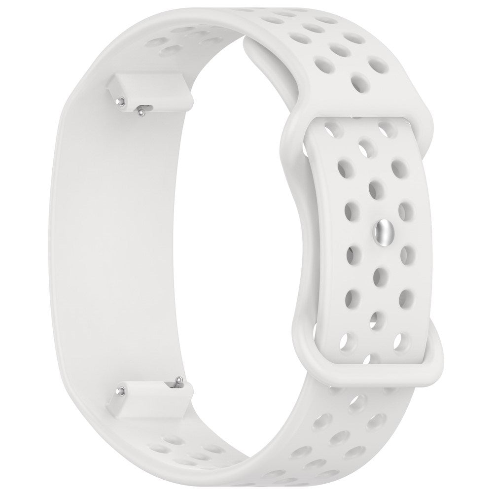 Garmin CIRQA Smart Band EIDERWOOD Silikone Rem m. Ventilationshuller - Gråhvid