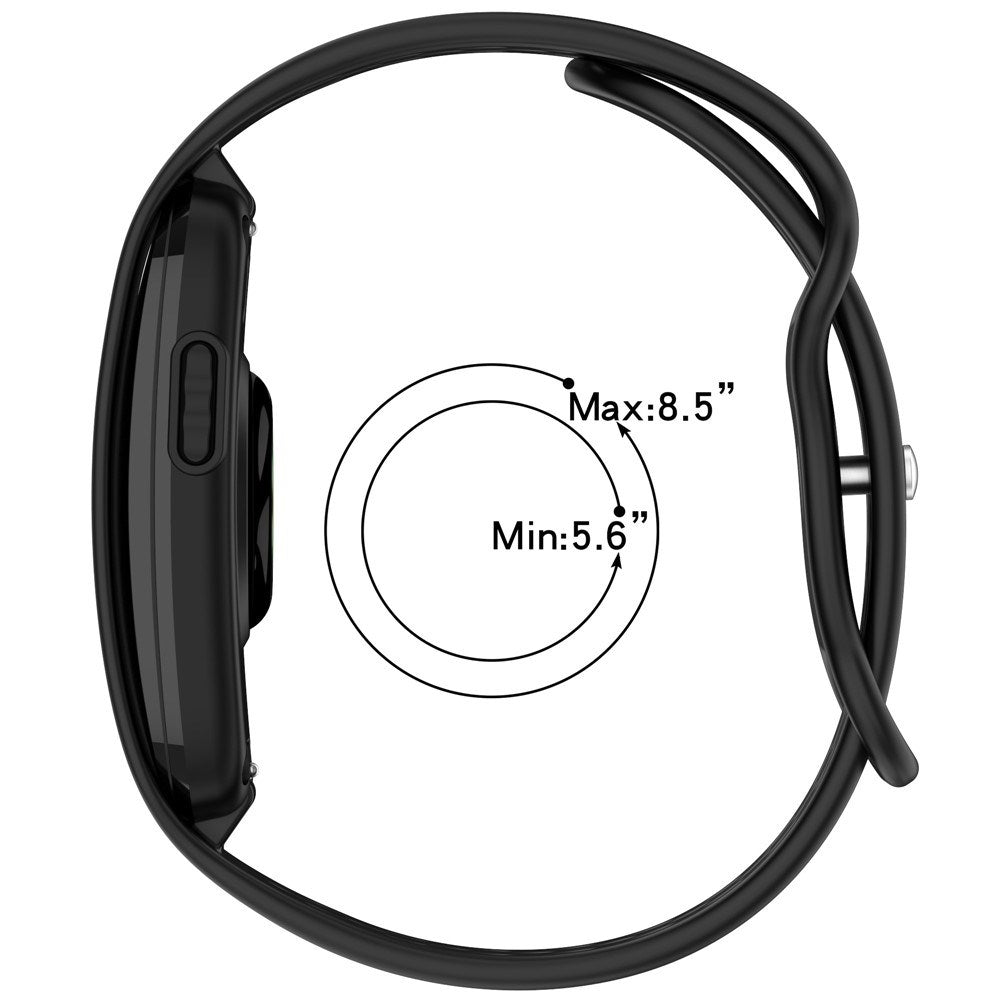 Garmin CIRQA Smart Band EIDERWOOD Silikone Rem m. Ventilationshuller - Gråhvid