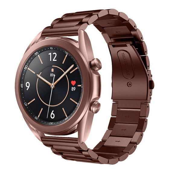 Universal Smartwatch (20mm) Rustfri Stål Rem - Bronze
