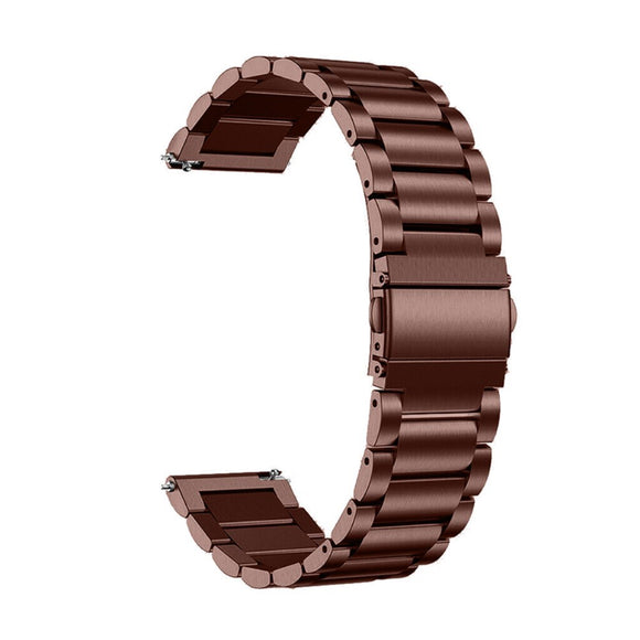 Universal Smartwatch (20mm) Rustfri Stål Rem - Bronze