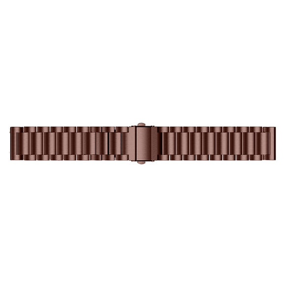Universal Smartwatch (20mm) Rustfri Stål Rem - Bronze