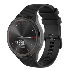 Universal Smartwatch Silikone Rem (20mm) - Sort