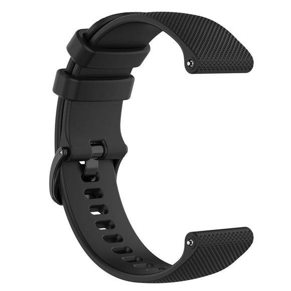 Universal Smartwatch Silikone Rem (20mm) - Sort