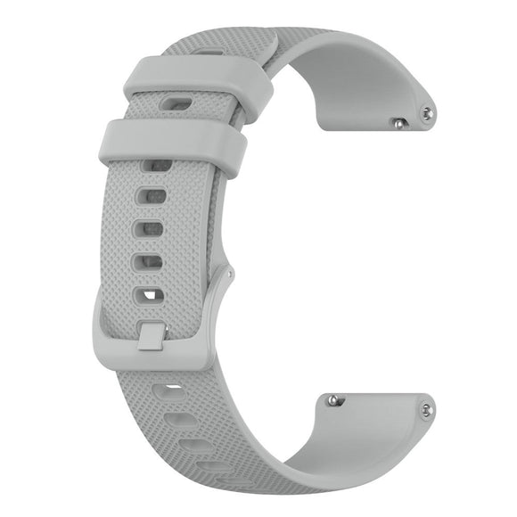 Universal Smartwatch Silikone Rem (20mm) - Grå