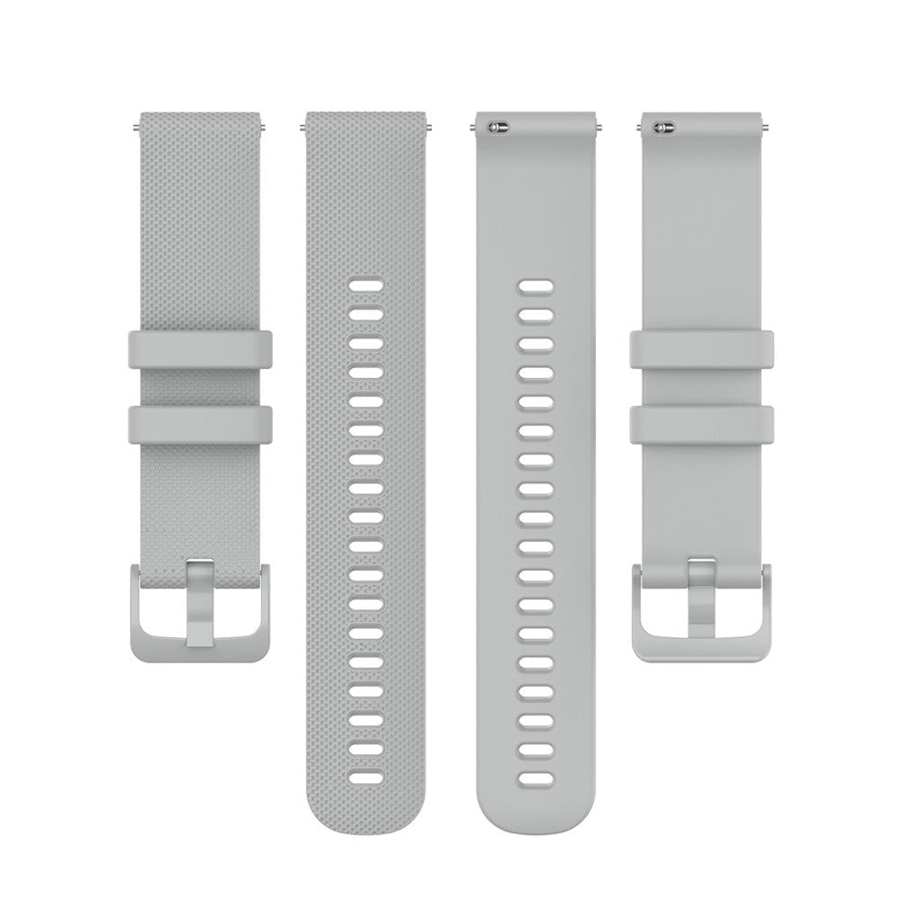 Universal Smartwatch Silikone Rem (20mm) - Grå