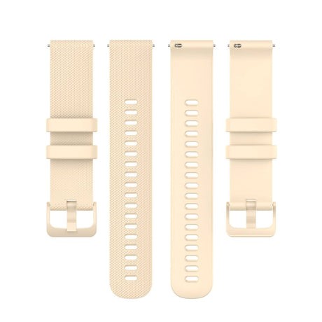 Universal Smartwatch Silikone Rem (20mm) - Beige
