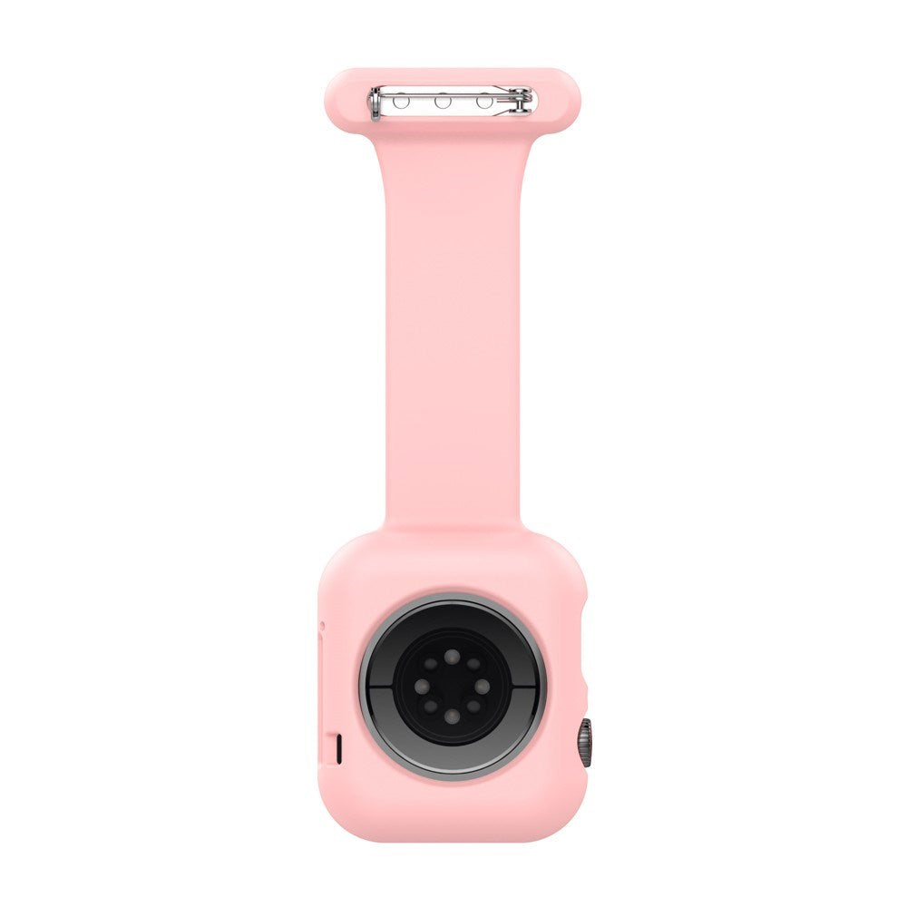 Apple Watch (38/40/SE/41/42mm) Sygepleje Silikone Urrem - Pink