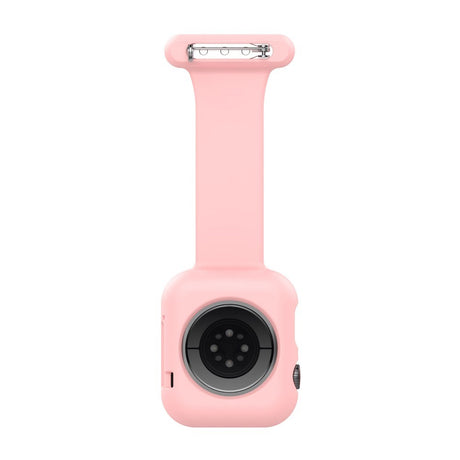 Apple Watch (38/40/SE/41/42mm) Sygepleje Silikone Urrem - Pink