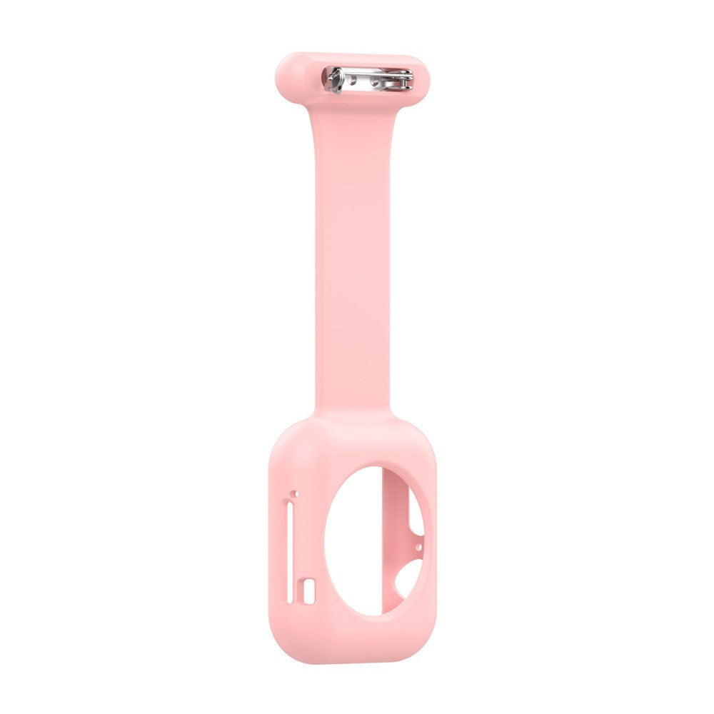 Apple Watch (38/40/SE/41/42mm) Sygepleje Silikone Urrem - Pink