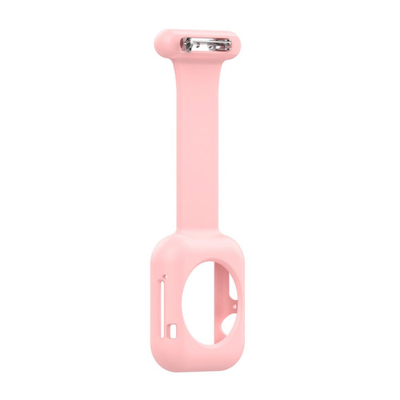 Apple Watch (38/40/SE/41/42mm) Sygepleje Silikone Urrem - Pink