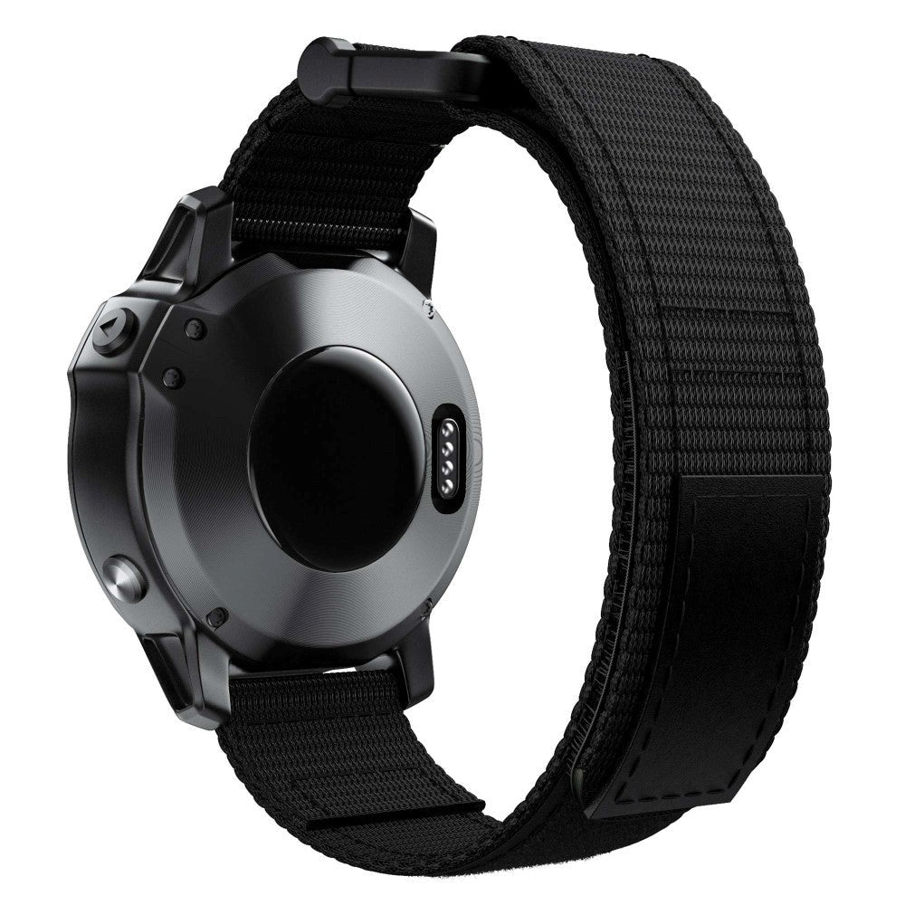 Universal Garmin 26mm Nylon Rem m. Værktøj - Sort