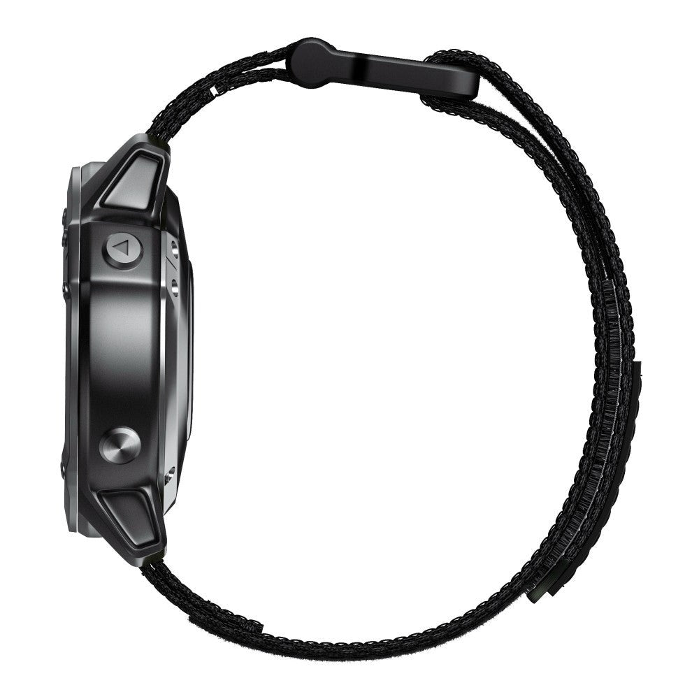 Universal Garmin 26mm Nylon Rem m. Værktøj - Sort