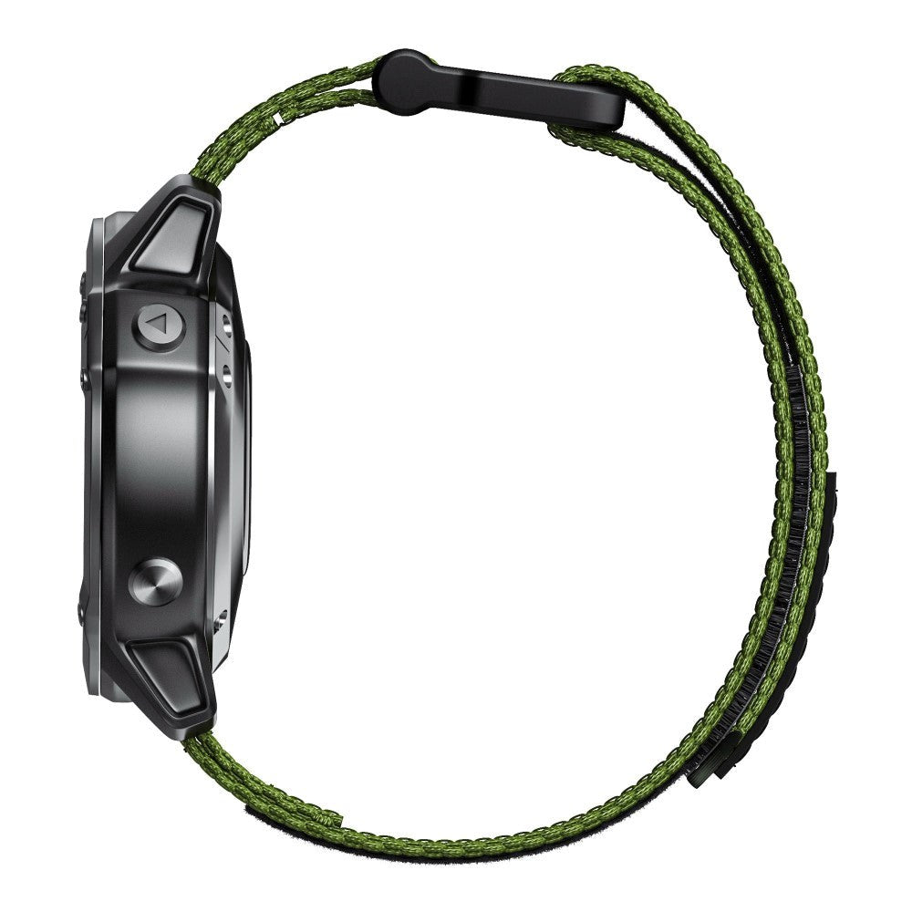 Universal Garmin 26mm Nylon Rem m. Værktøj - Grøn