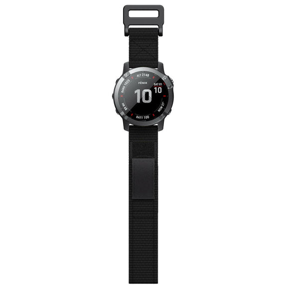 Universal 22mm Nylon Rem m. Værktøj - Sort