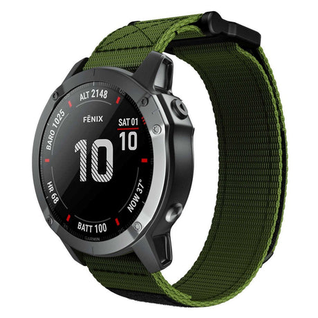 Universal 22mm Nylon Rem m. Værktøj - Grøn