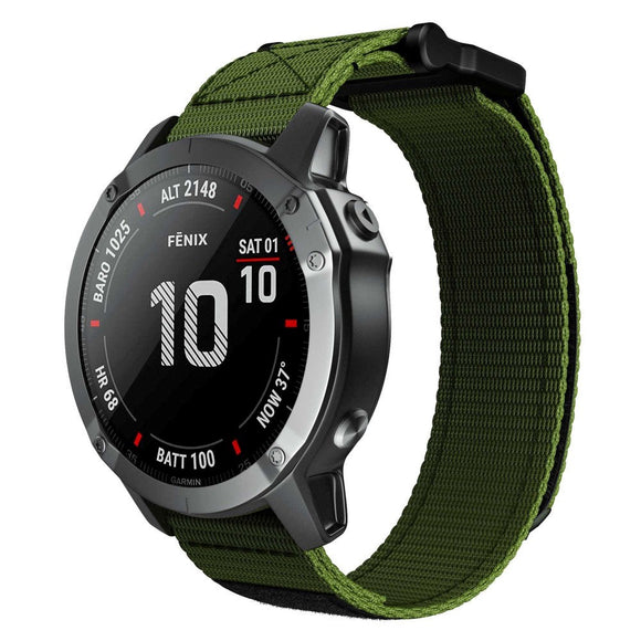 Universal 22mm Nylon Rem m. Værktøj - Grøn