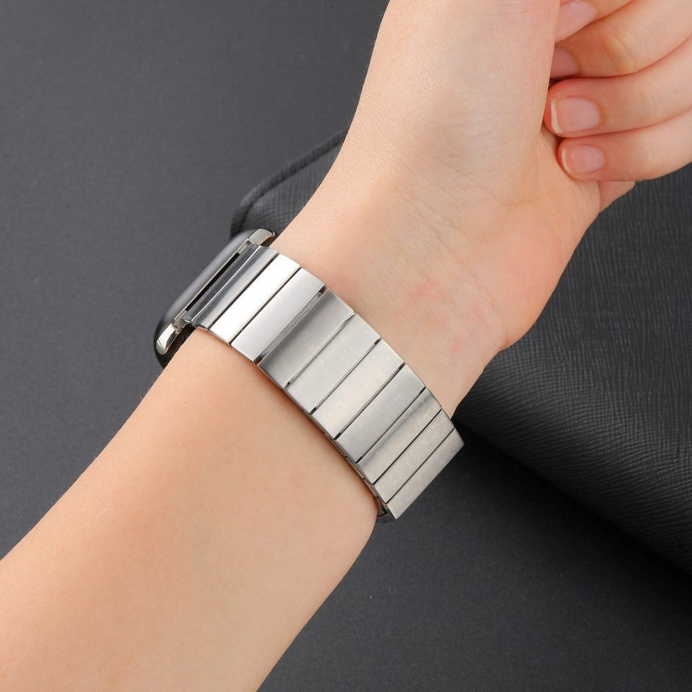 Universal Smartwatch Rem (20mm) Magnetisk Rustfit Stål - Sølv