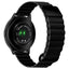 Universal Smartwatch Rem 20mm Magnetisk Litchi Læder - Sort