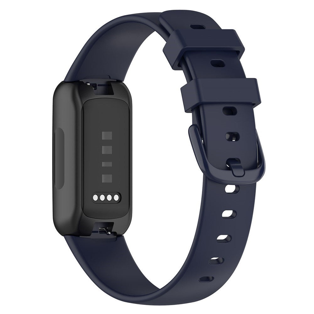 Fitbit Inspire 3 Silikone Rem - Mørkeblå