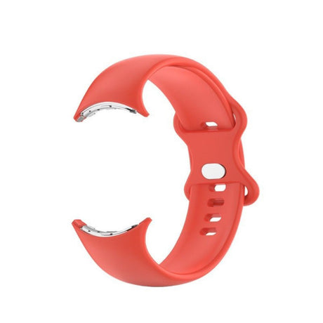 EIDERWOOD Google Pixel Watch 4 / 3 / 2 / 1 (41mm) Silikone Urrem - Rød