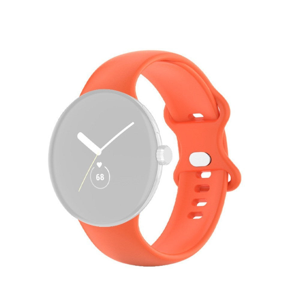 EIDERWOOD Google Pixel Watch 4 / 3 / 2 / 1 (41mm) Silikone Urrem - Orange