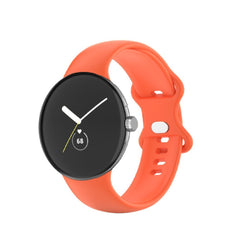 EIDERWOOD Google Pixel Watch 1 / 2 / 3 (41mm) Silikone Urrem - Orange
