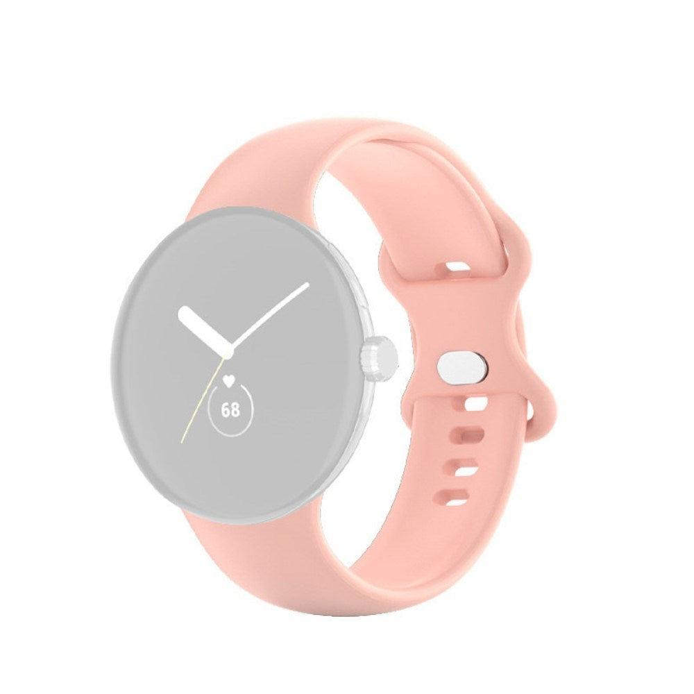 EIDERWOOD Google Pixel Watch 4 / 3 / 2 / 1 (41mm) Silikone Urrem - Lyserød