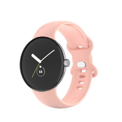 EIDERWOOD Google Pixel Watch 1 / 2 / 3 (41mm) Silikone Urrem - Lyserød