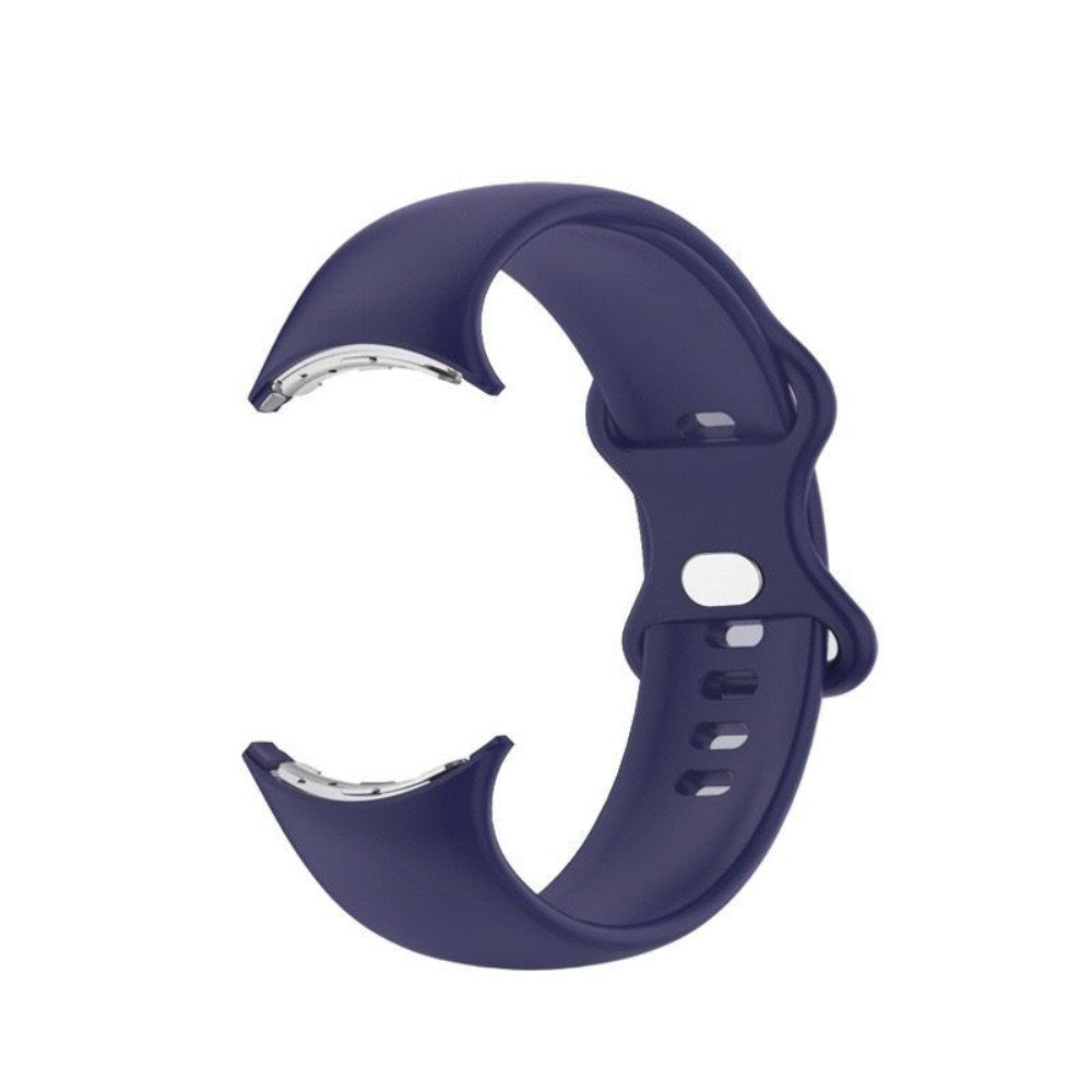 EIDERWOOD Google Pixel Watch 4 / 3 / 2 / 1 (41mm) Silikone Urrem - Mørkeblå