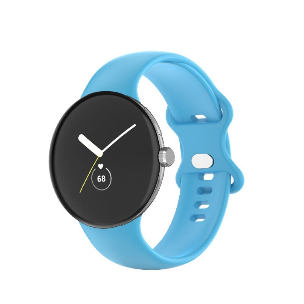 EIDERWOOD Google Pixel Watch 4 / 3 / 2 / 1 (41mm) Silikone Urrem - Lyseblå