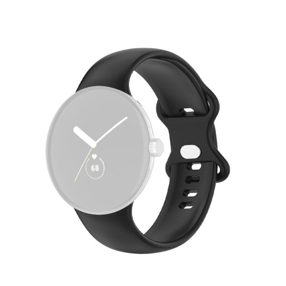 EIDERWOOD Google Pixel Watch 4 / 3 / 2 / 1 (41mm) Silikone Urrem - Sort