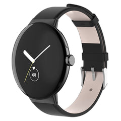 Google Pixel Watch 1 / 2 / 3 (41mm) Kunstlæder Urrem - Sort