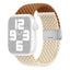 Apple Watch (38/40/SE/41/42mm) Tofarvet Nylon Rem - Brun / Beige