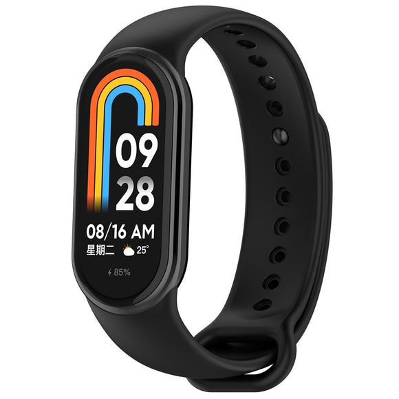 Xiaomi Smart Band 10 / 9 / 8 / NFC Silikone Urrem - Sort