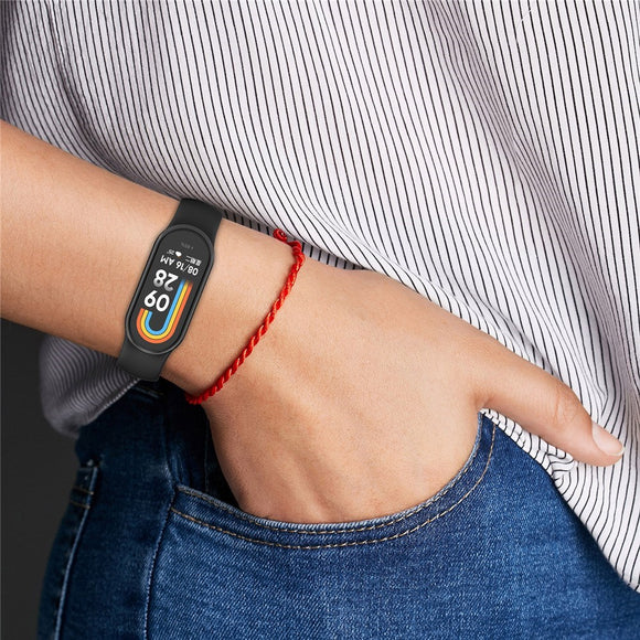 Xiaomi Smart Band 10 / 9 / 8 / NFC Silikone Urrem - Orange