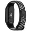 Xiaomi Smart Band 10 / 9 / 8 / NFC Silikonerem - Sort / Grå